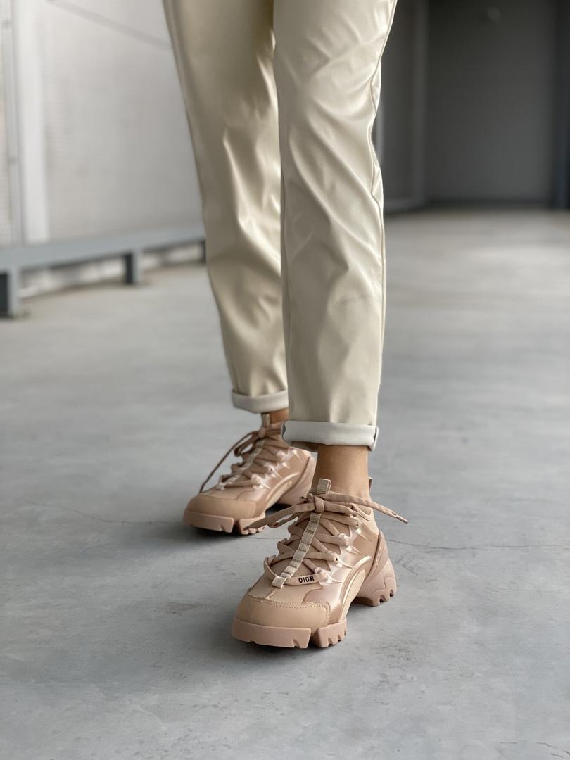 Dior D-Connect Sneaker Beige 1