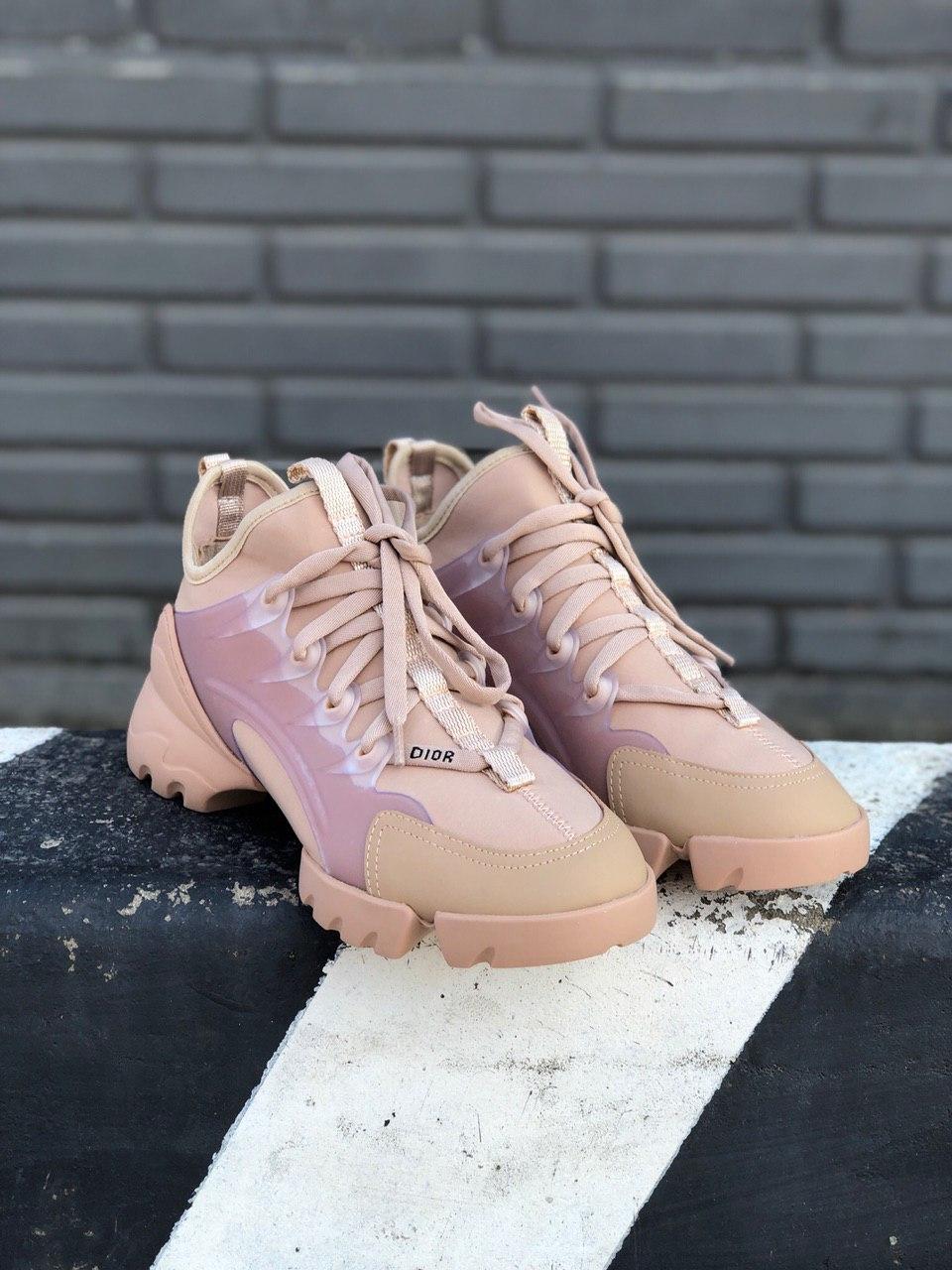 Dior D-Connect Sneaker Beige 1