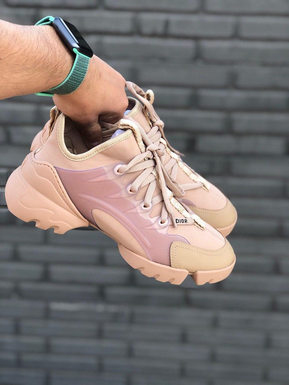 Dior D-Connect Sneaker Beige 1