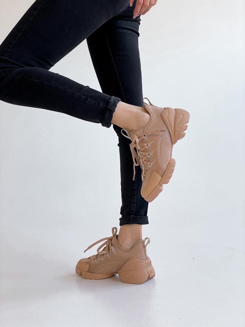 Dior D-Connect Sneaker Beige 1