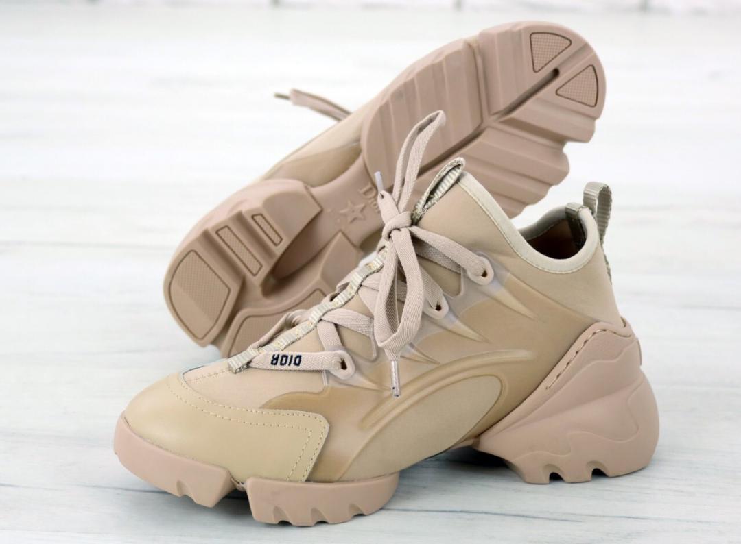 Dior D-Connect Sneaker Beige