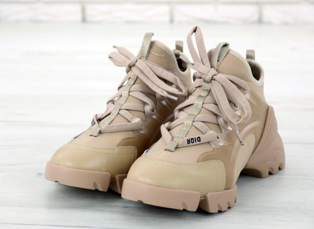 Dior D-Connect Sneaker Beige