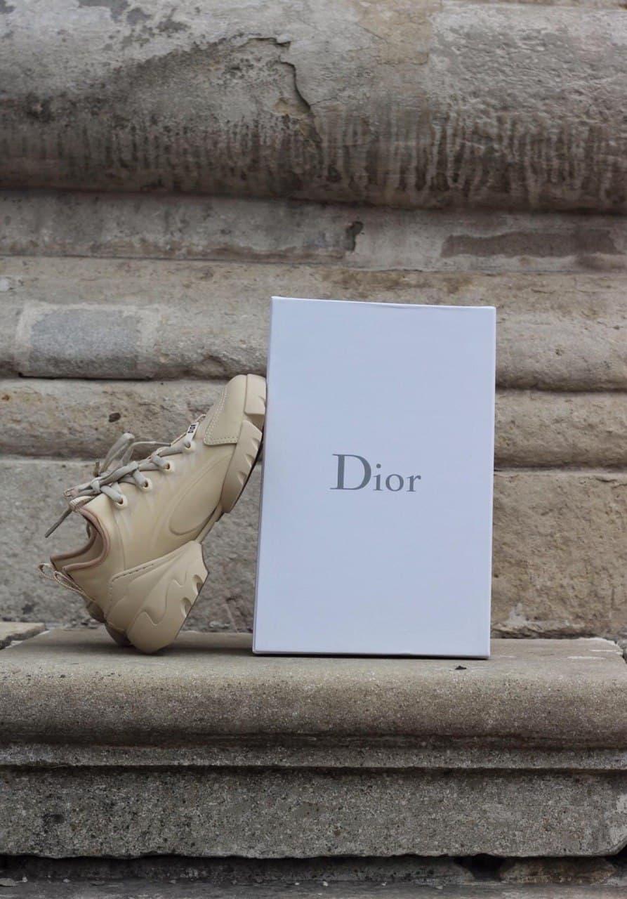 Dior D-Connect Sneaker Light Beige