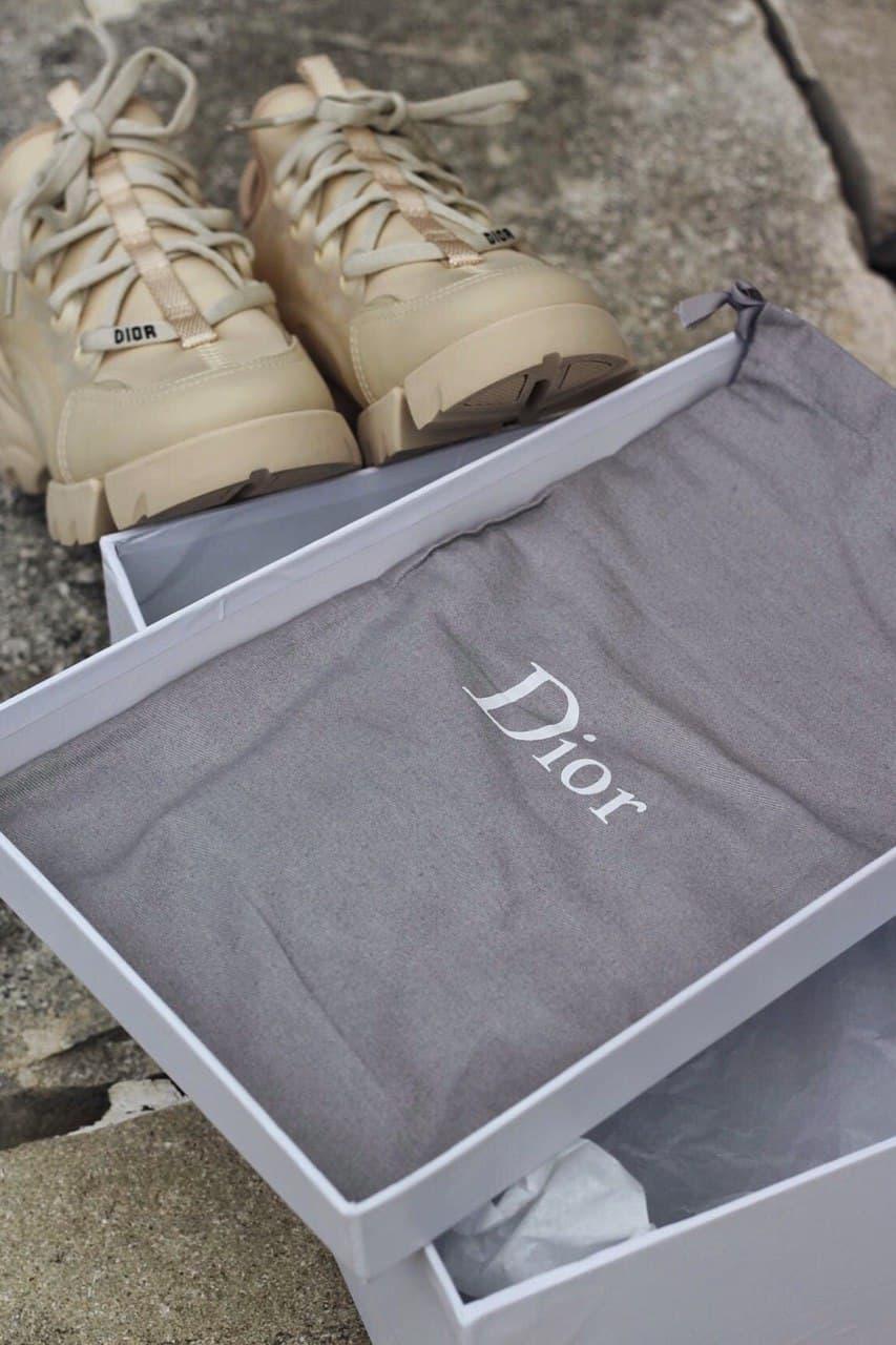 Dior D-Connect Sneaker Light Beige