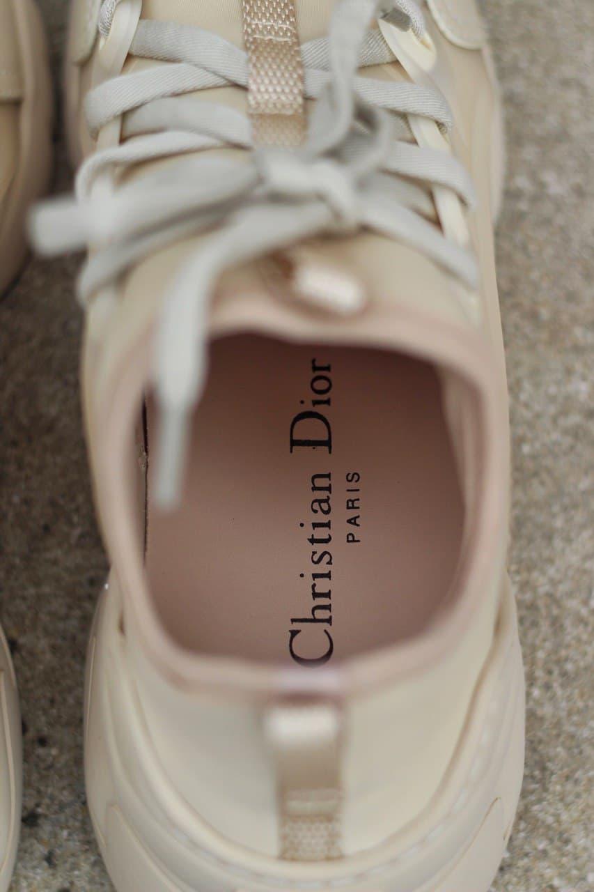 Dior D-Connect Sneaker Light Beige