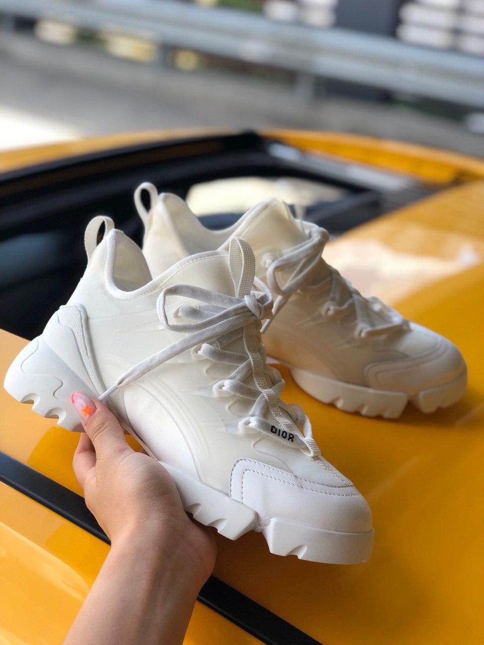 Dior D-Connect Sneaker White 1