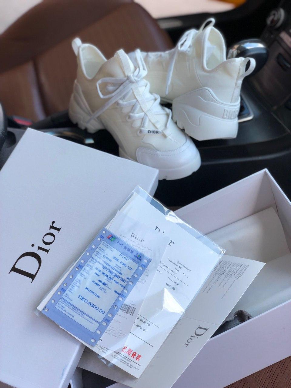 Dior D-Connect Sneaker White 1