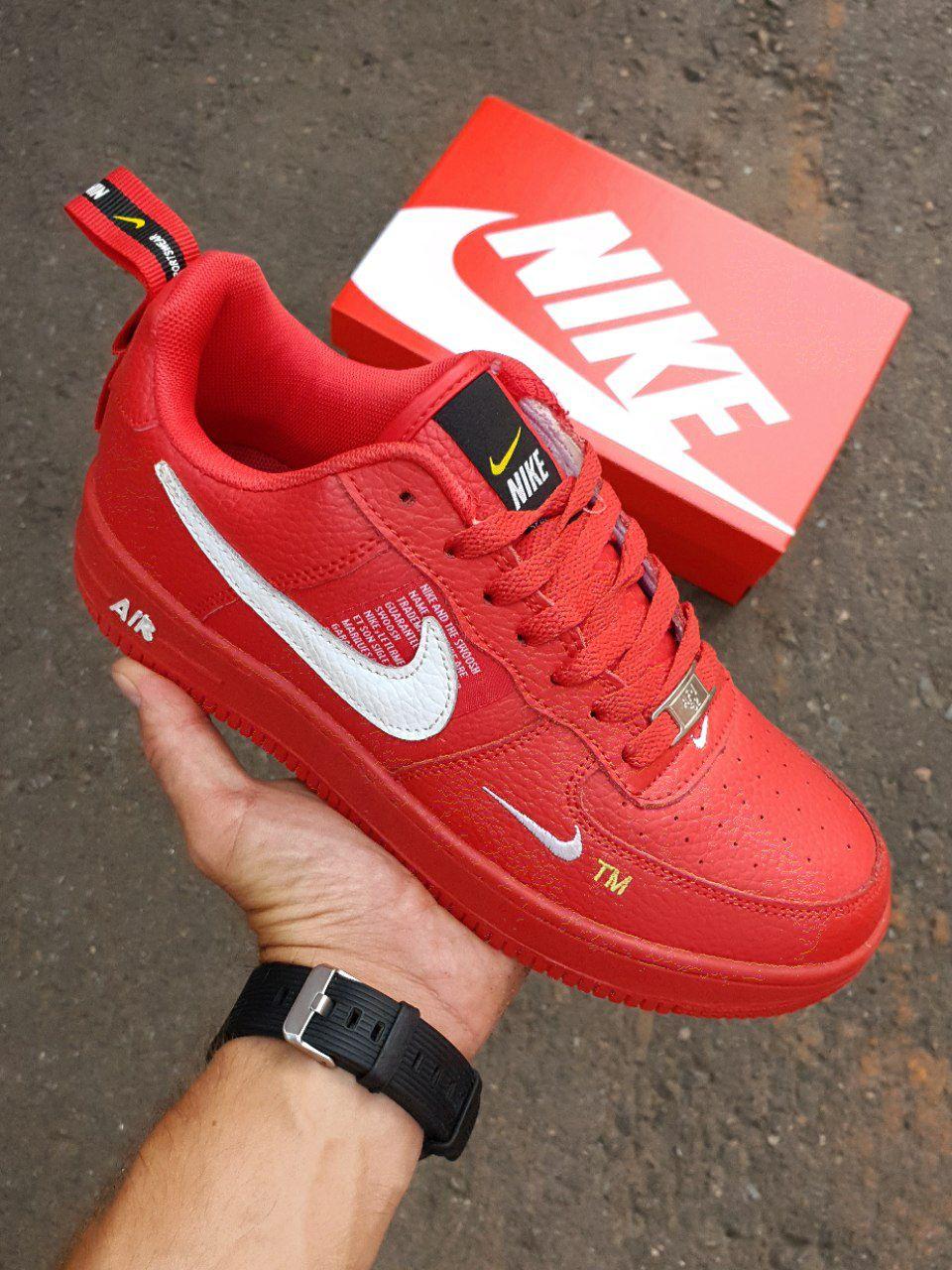 Nike Air Force 1 Utility Red