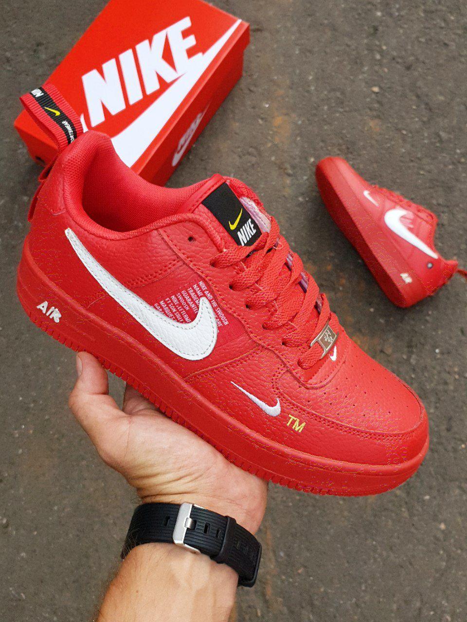 Nike Air Force 1 Utility Red