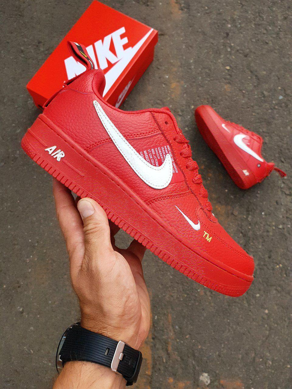 Nike Air Force 1 Utility Red