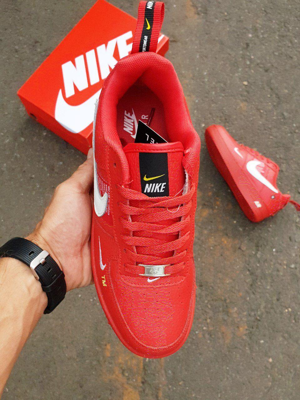 Nike Air Force 1 Utility Red