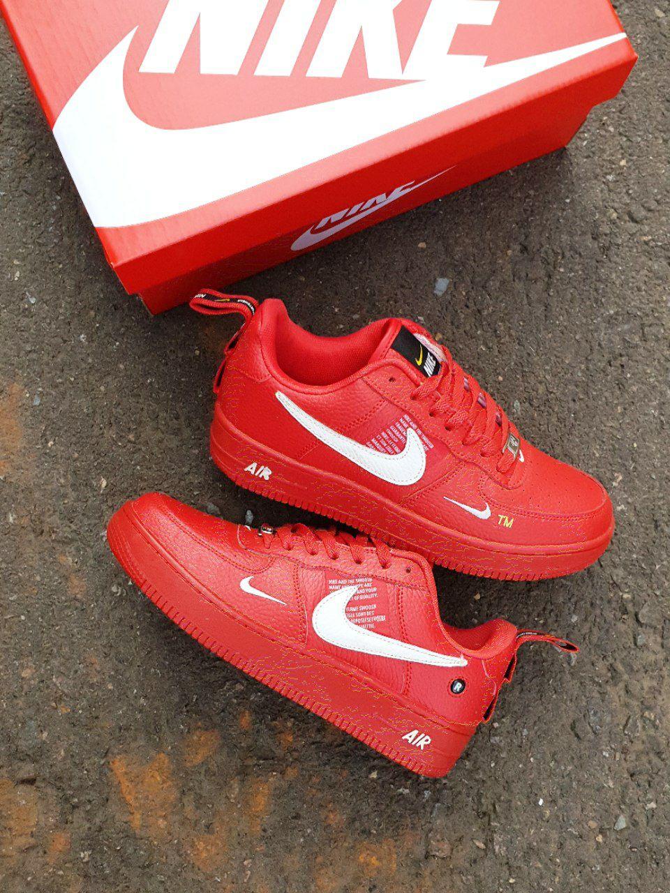 Nike Air Force 1 Utility Red