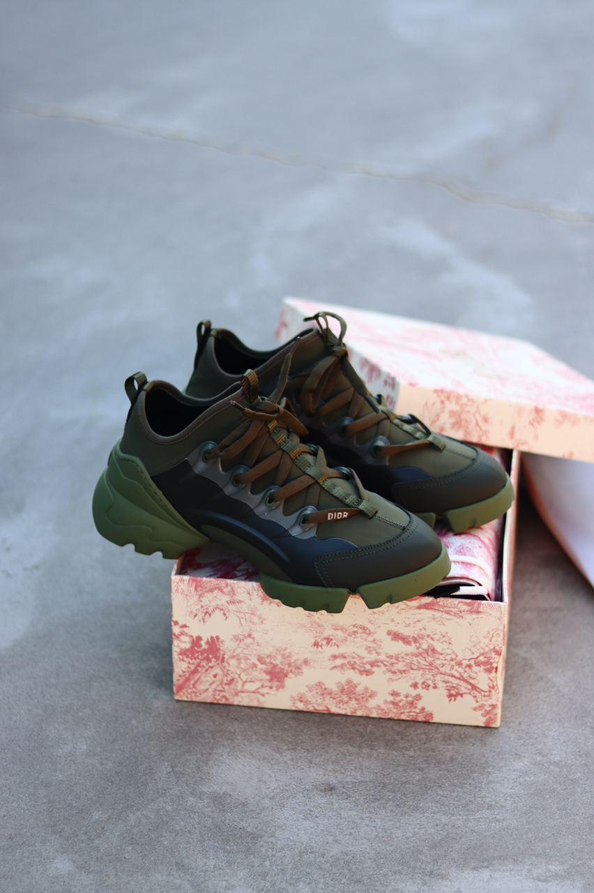 Dior D-Connect Sneaker Green Khaki