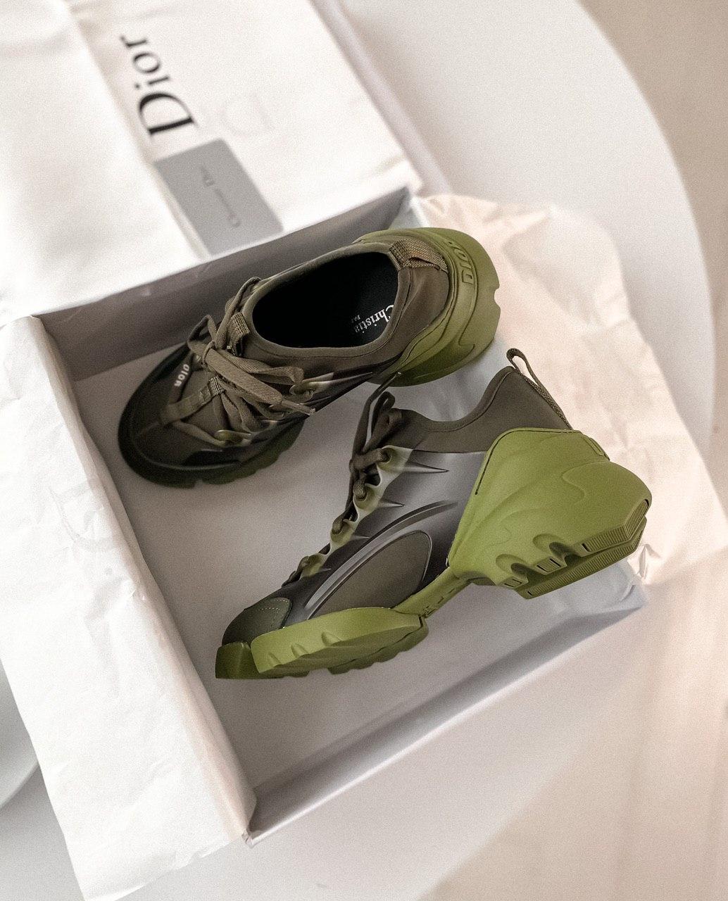 Dior D-Connect Sneaker Green Khaki
