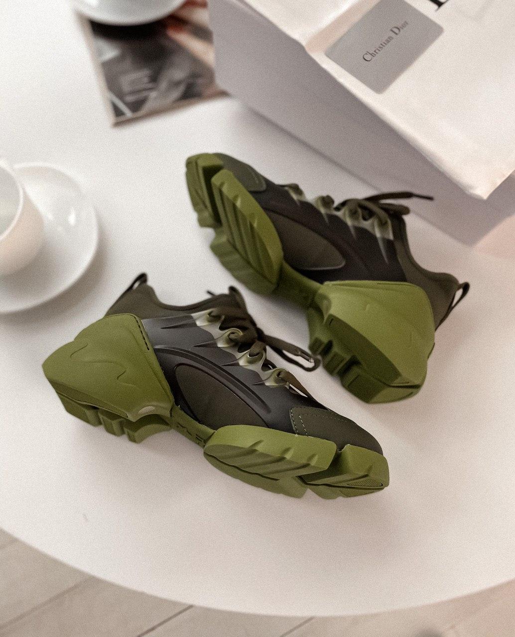 Dior D-Connect Sneaker Green Khaki