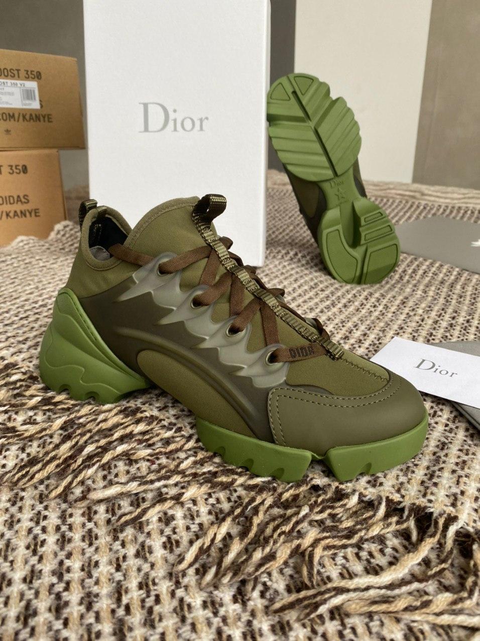 Dior D-Connect Sneaker Green Khaki