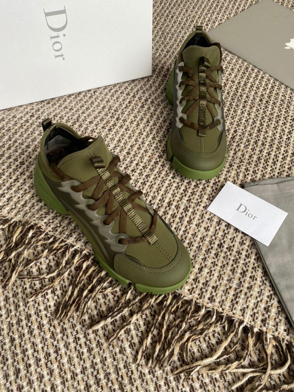 Dior D-Connect Sneaker Green Khaki