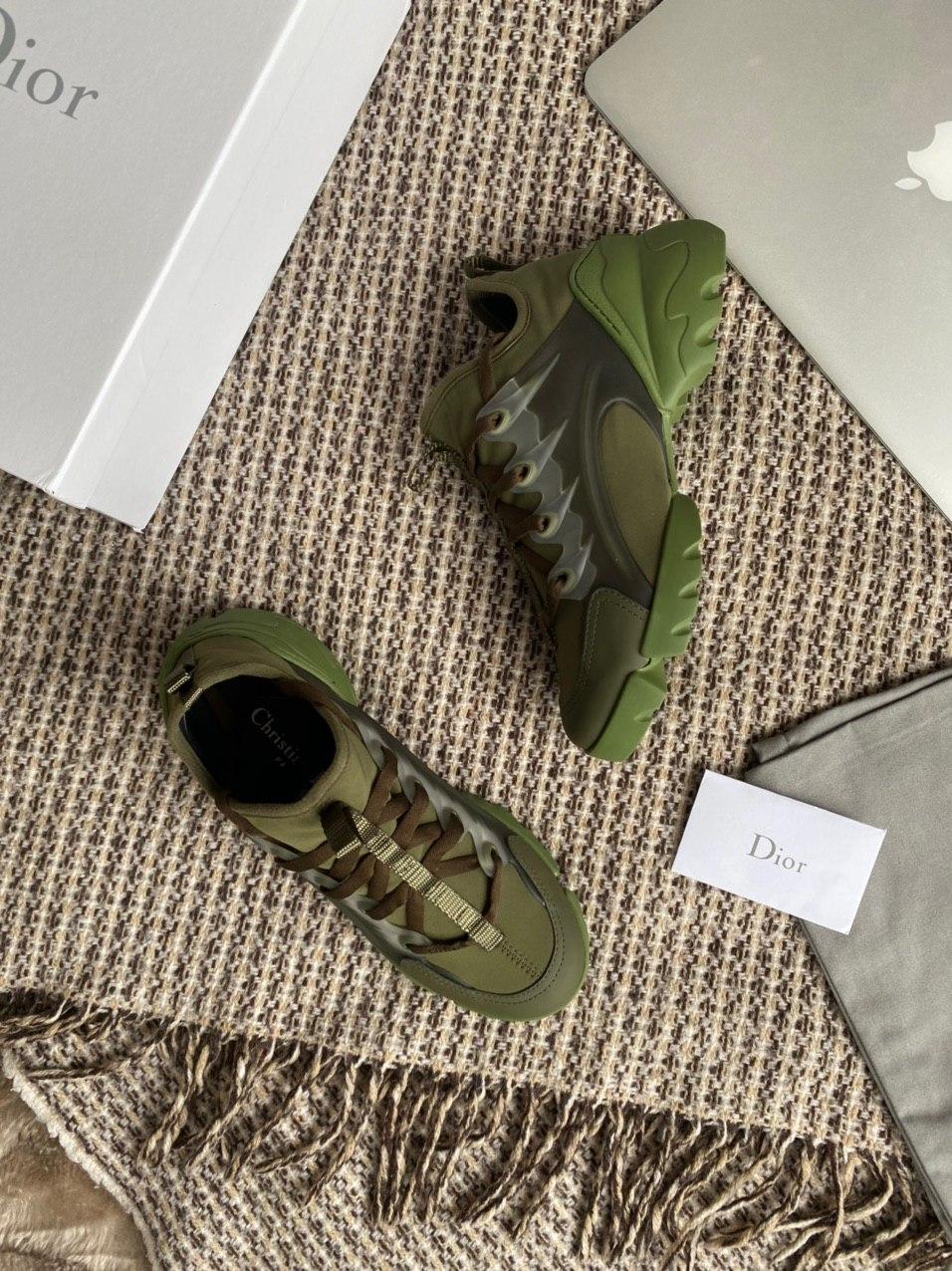 Dior D-Connect Sneaker Green Khaki