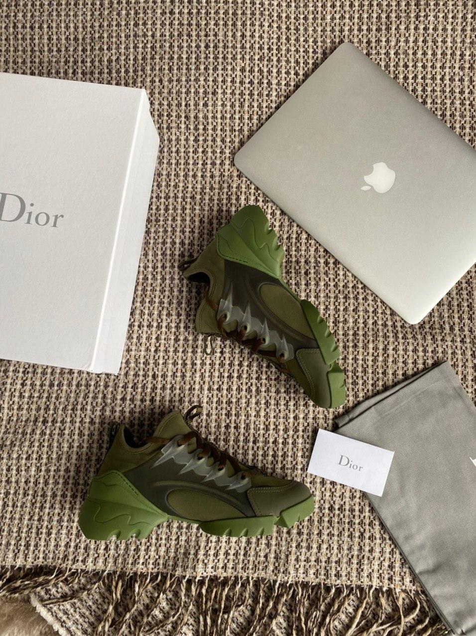 Dior D-Connect Sneaker Green Khaki