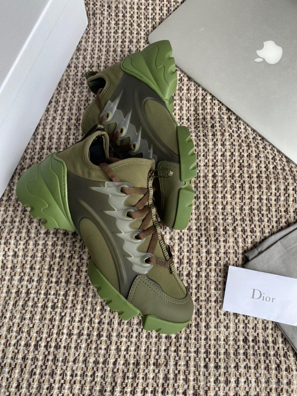 Dior D-Connect Sneaker Green Khaki