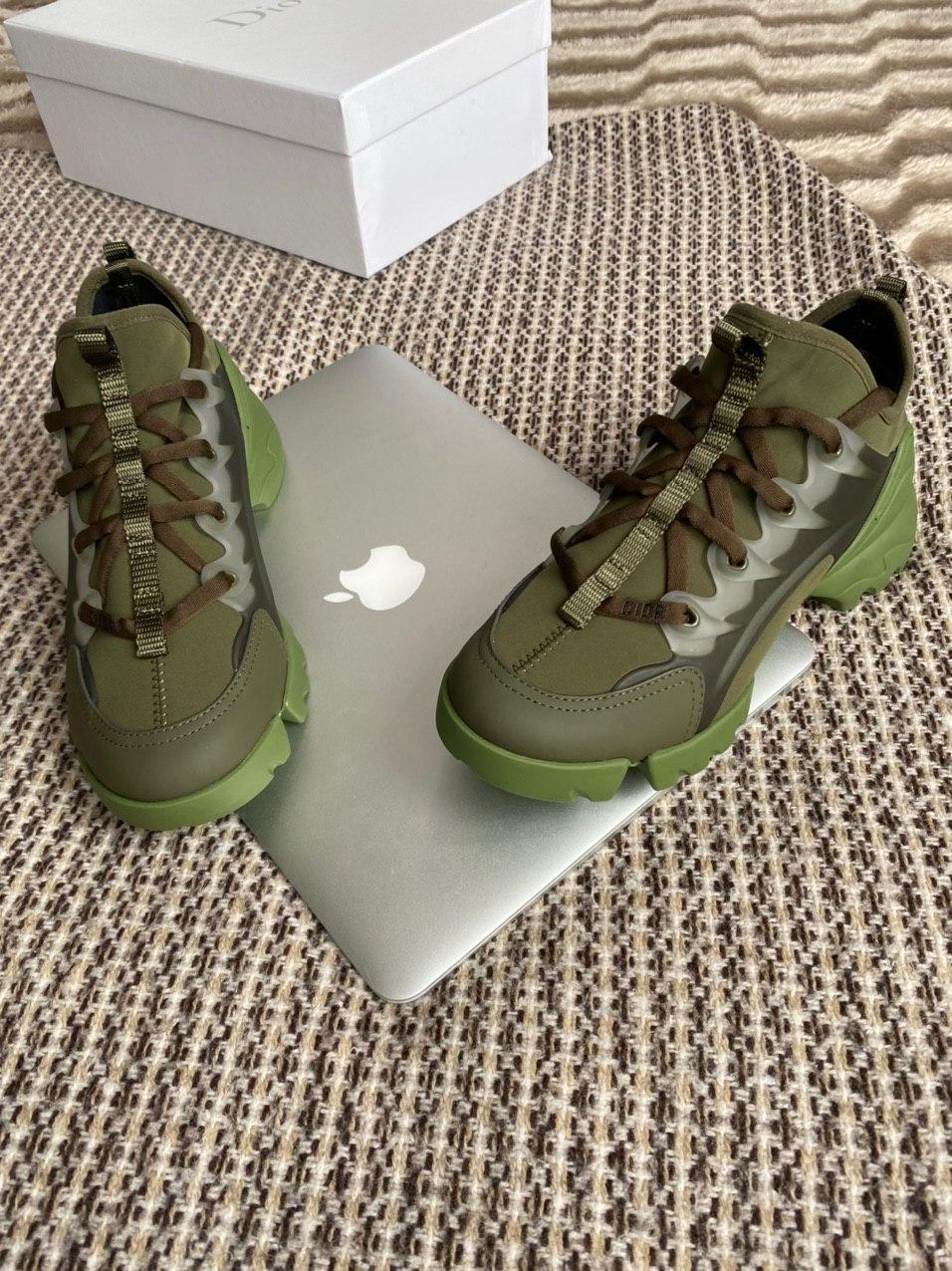 Dior D-Connect Sneaker Green Khaki