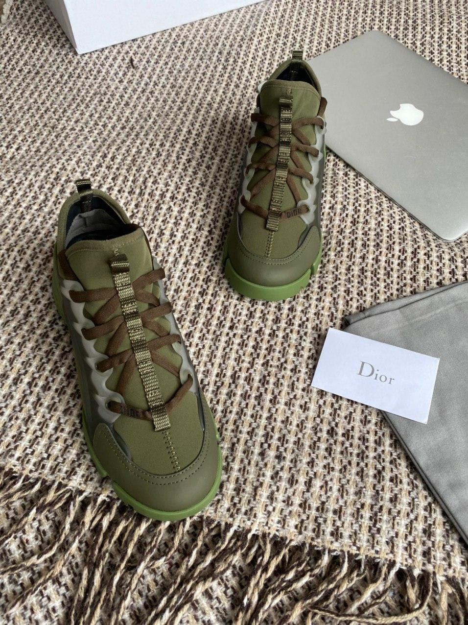 Dior D-Connect Sneaker Green Khaki