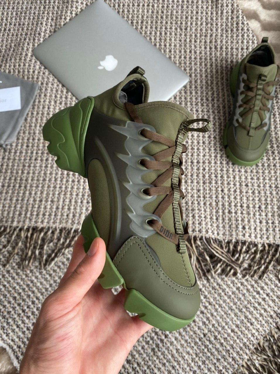 Dior D-Connect Sneaker Green Khaki