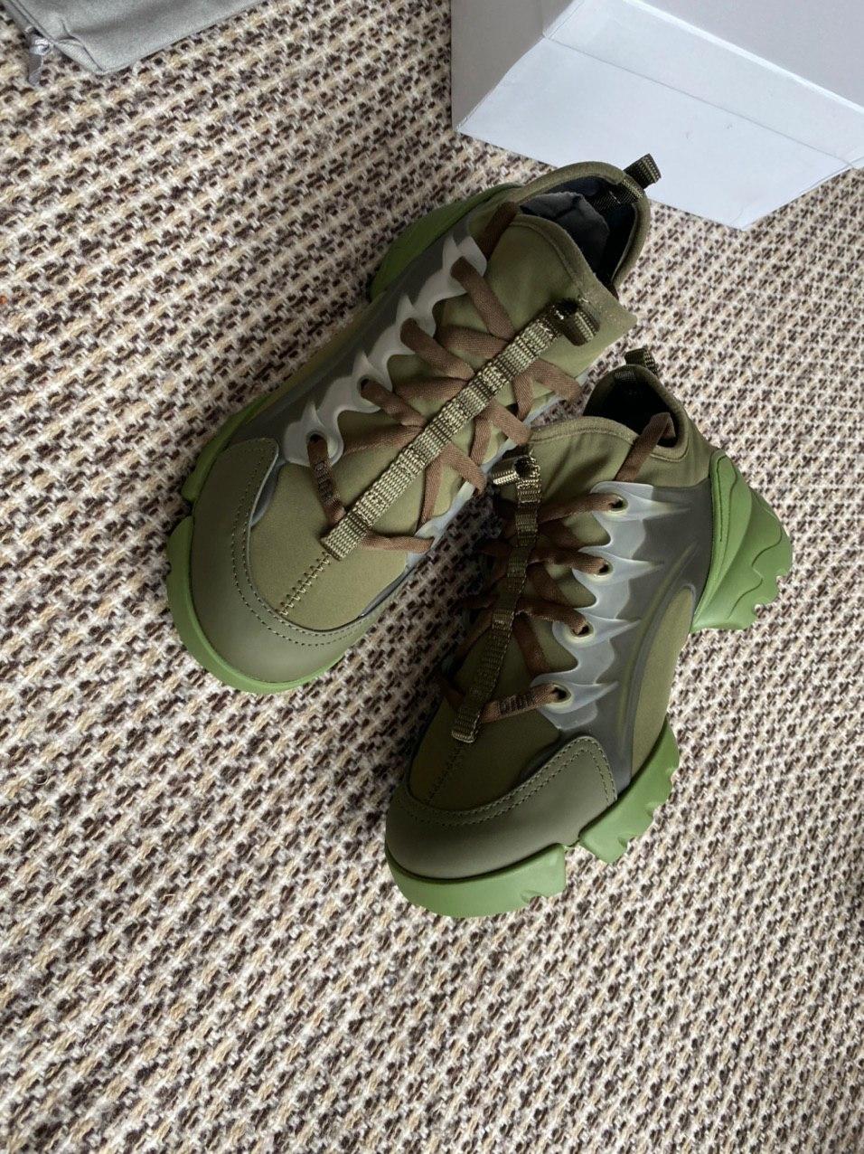 Dior D-Connect Sneaker Green Khaki