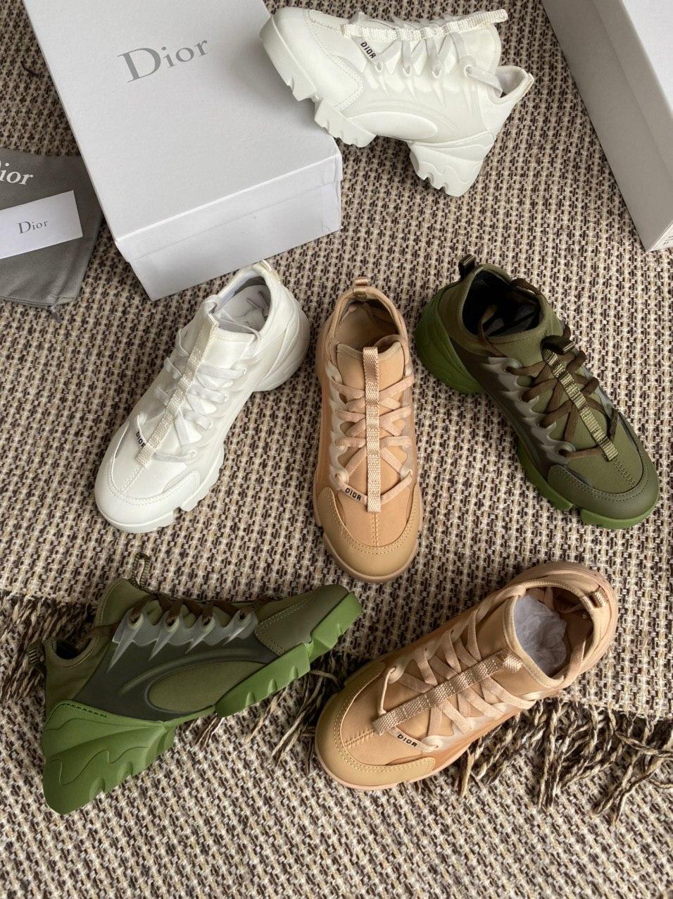 Dior D-Connect Sneaker Green Khaki