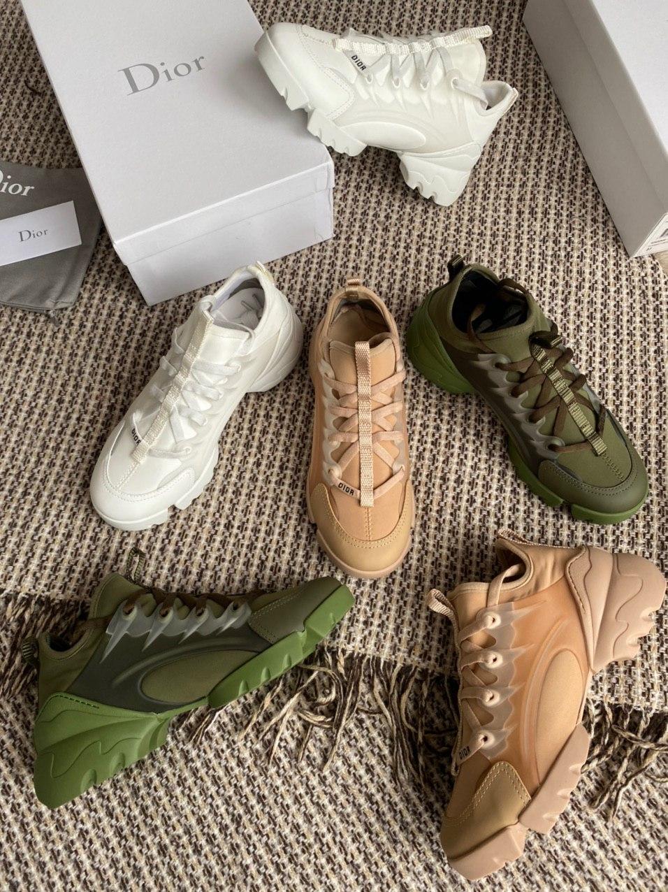 Dior D-Connect Sneaker Green Khaki