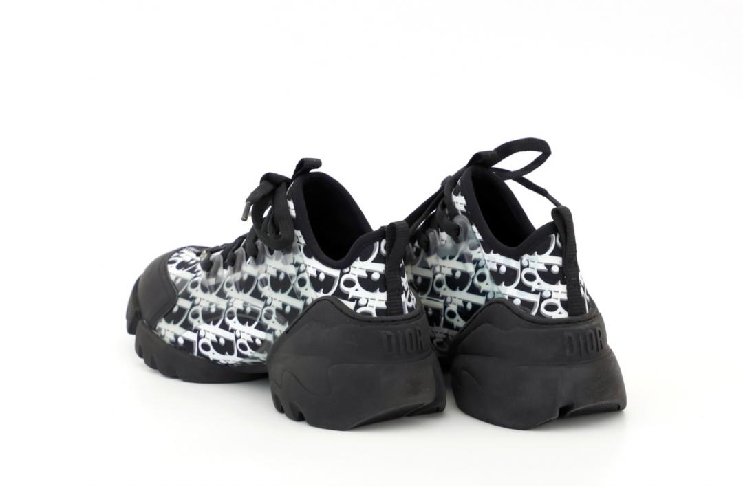 Dior D-Connect Sneaker Black White