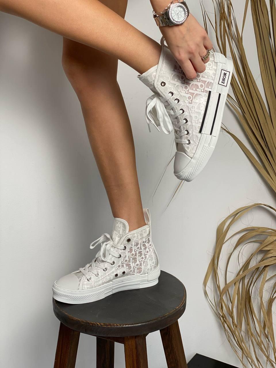 Dior B23 High TOP White 1