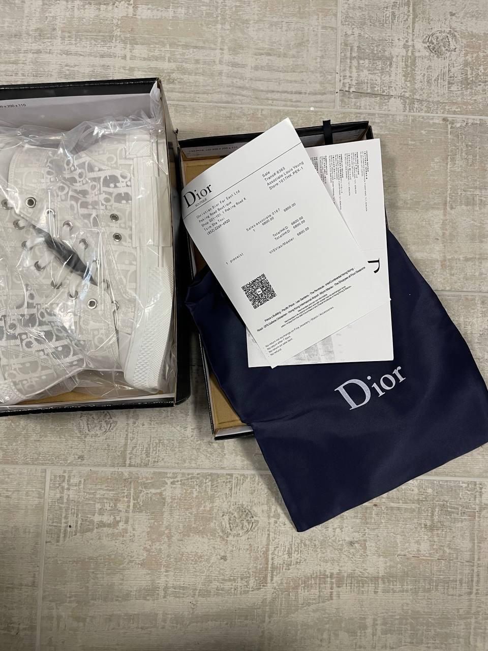 Dior B23 High TOP White 1