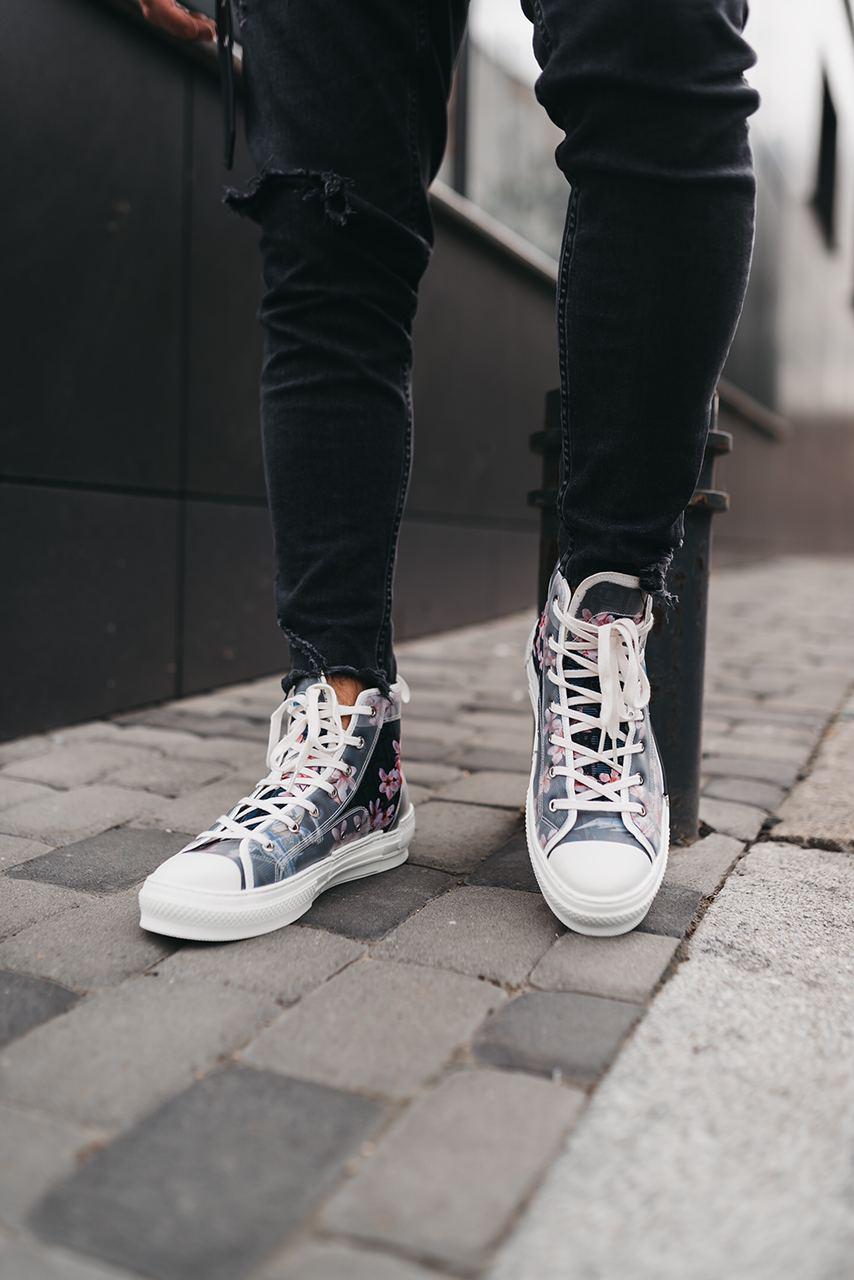 Dior B23 High TOP Sorayama Oblique