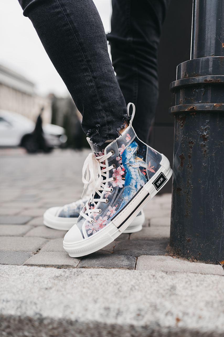 Dior B23 High TOP Sorayama Oblique