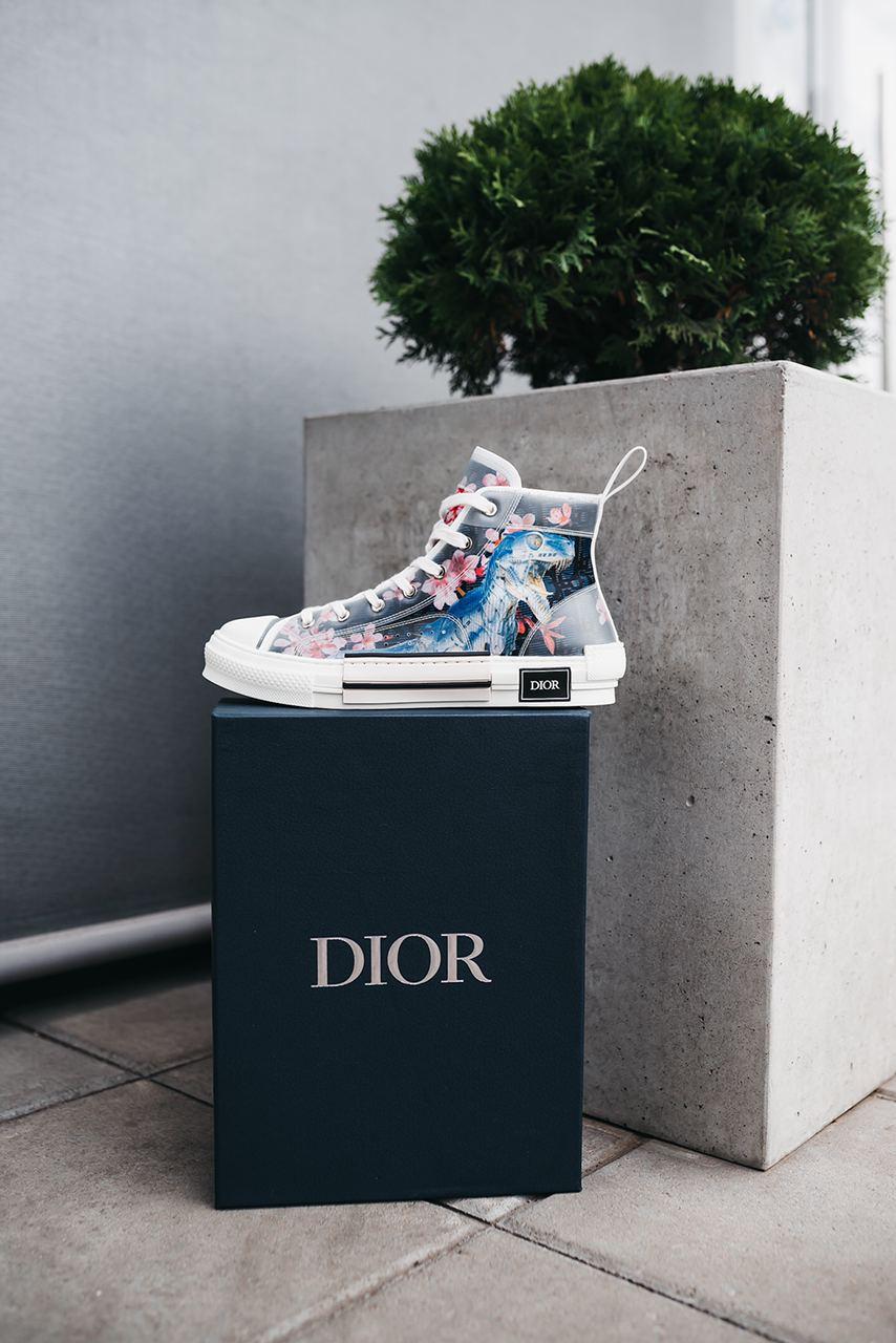 Dior B23 High TOP Sorayama Oblique