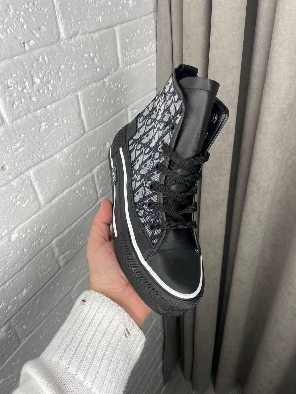 Dior B23 High Black White