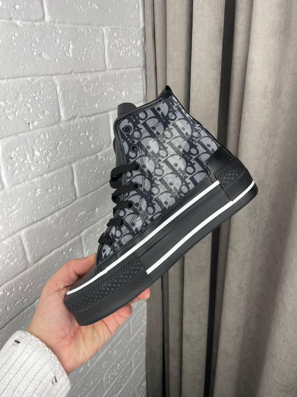 Dior B23 High Black White