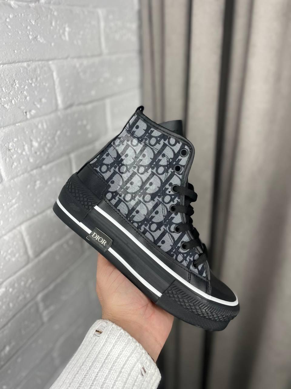 Dior B23 High Black White