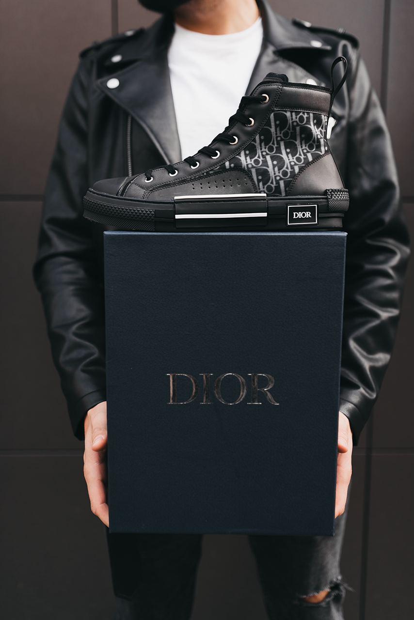 Dior B23 Sneakers High Black
