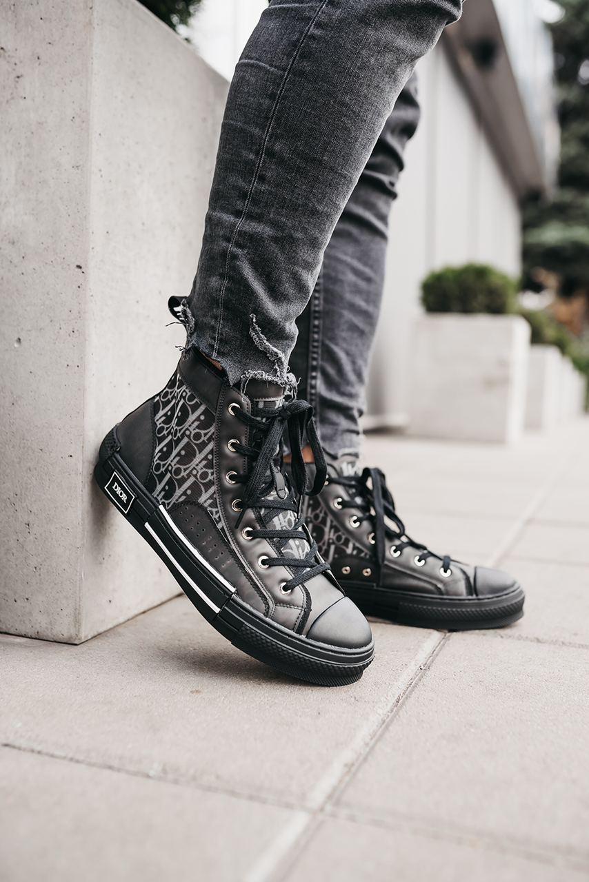 Dior B23 Sneakers High Black