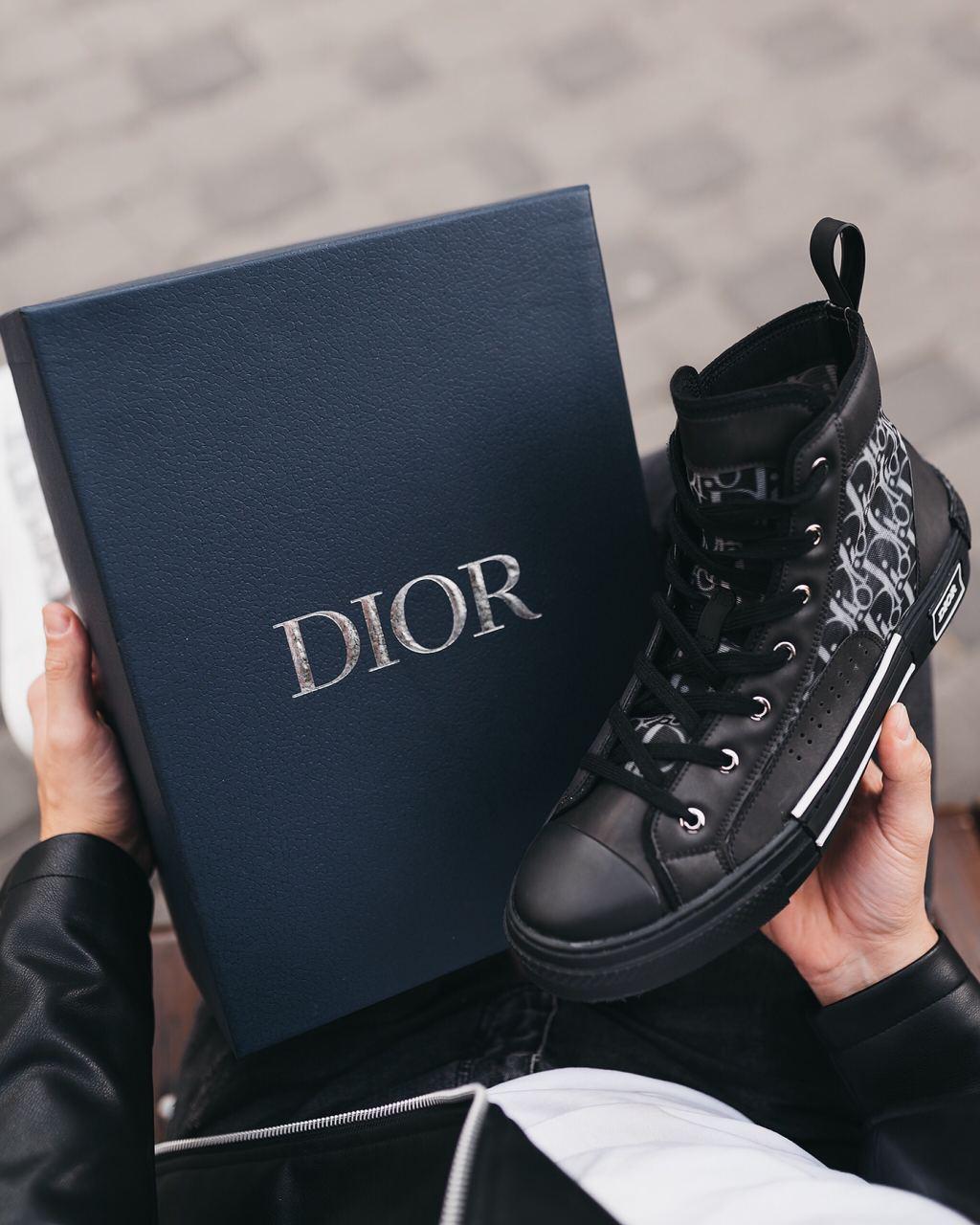 Dior B23 Sneakers High Black