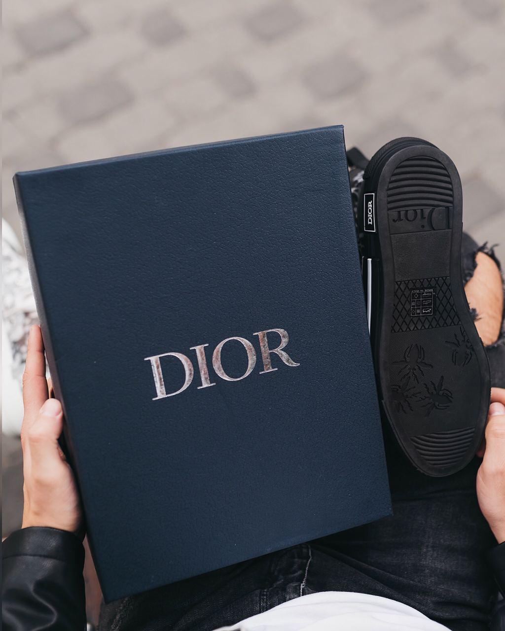 Dior B23 Sneakers High Black