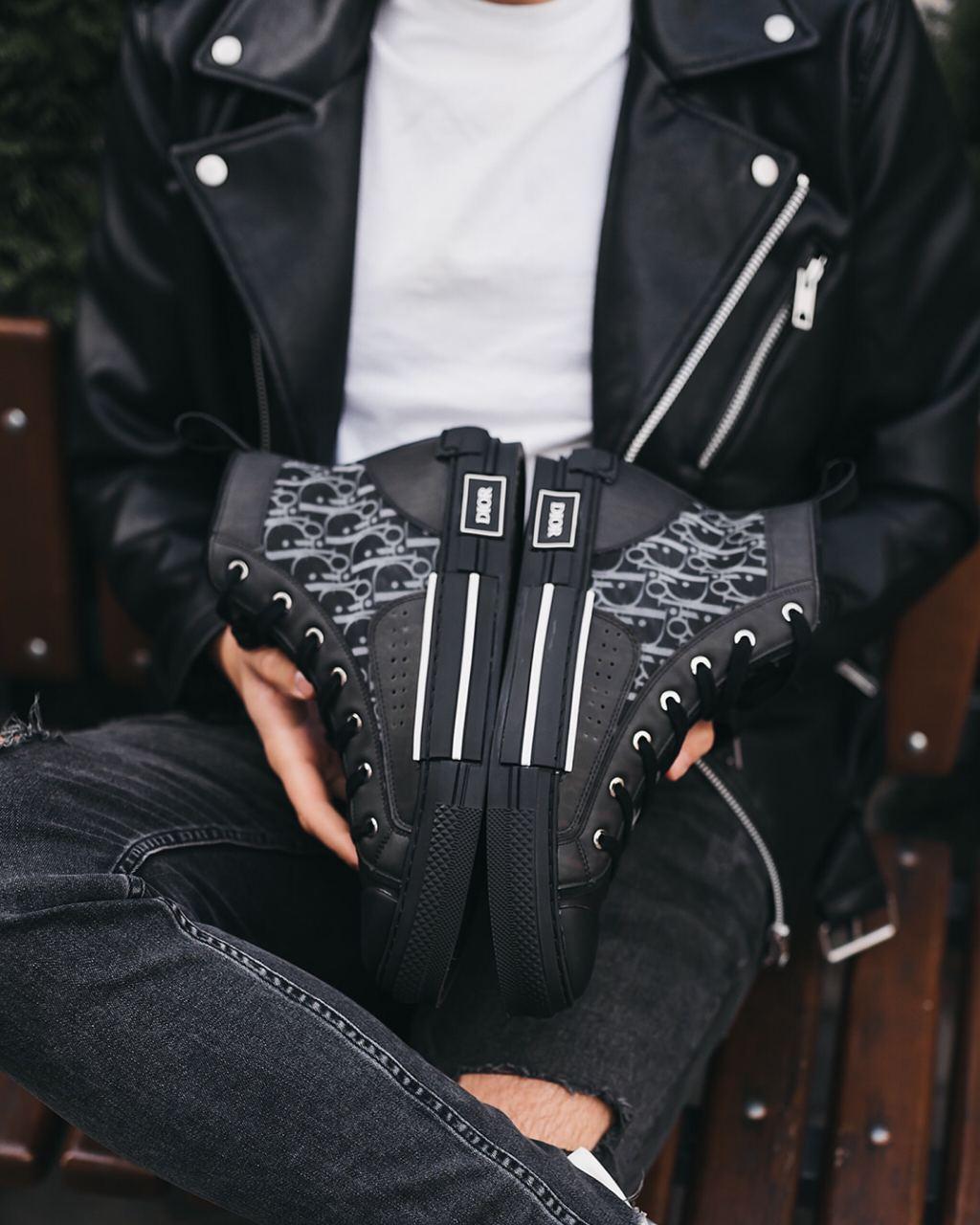 Dior B23 Sneakers High Black