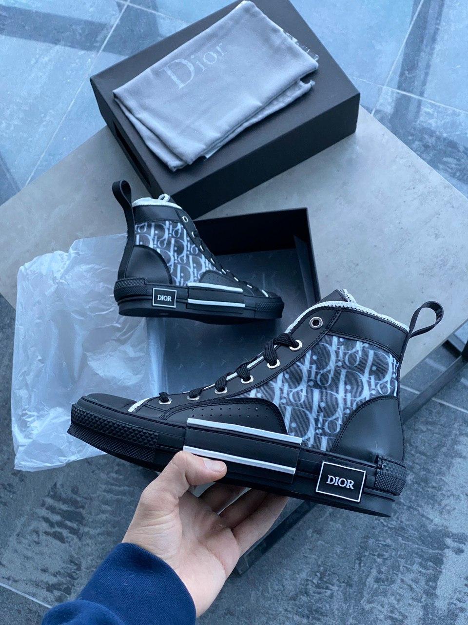Dior B23 Sneakers High Black