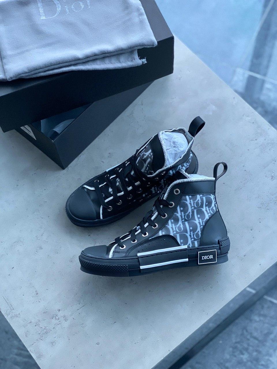 Dior B23 Sneakers High Black