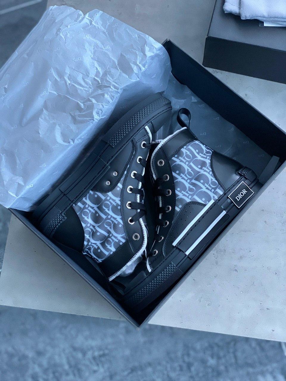 Dior B23 Sneakers High Black