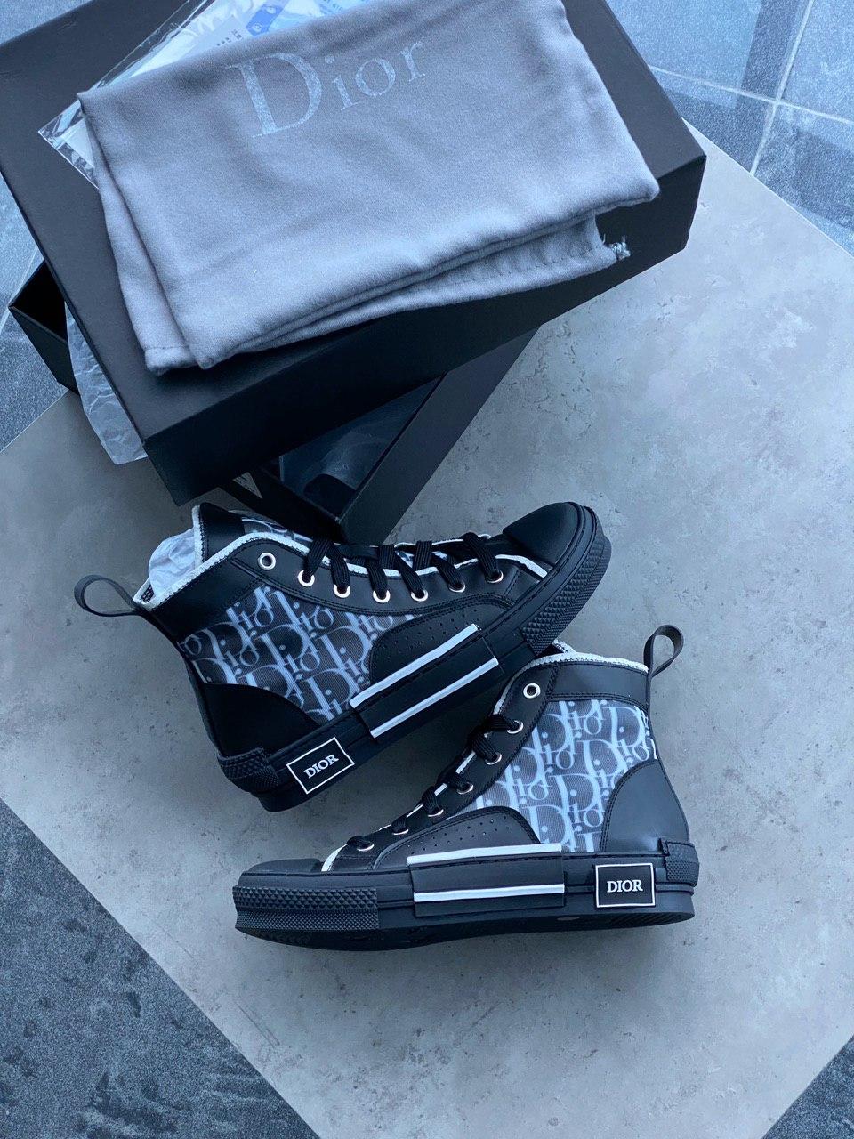 Dior B23 Sneakers High Black