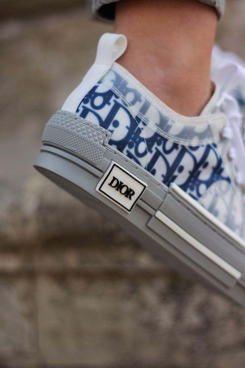 Dior Sneakers Low Grey Blue