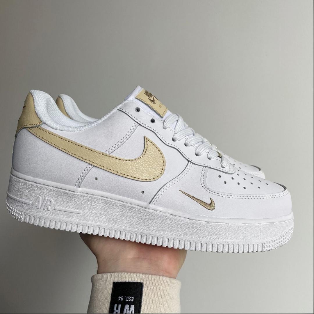Nike Air Force Mini Swoosh Beige